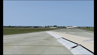 FSX  Trident1E  Spey511 engine sounds  wing views [upl. by Ahsienad]