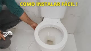 como instalar vaso sanitário com caixa acoplada [upl. by Byron]