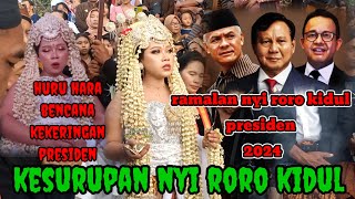 kedatangan nyi roro kidul ‼️NYI roro kidul merasuk pesan sebelum pilpres 2024 [upl. by Dorella616]