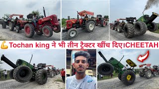 आज तो अपने John Deer 5050D ने कमाल कर दिया।￼Eicher485  2 Mahindra 275 tractor Tochan [upl. by Oigroeg]