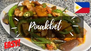 How to Cook Pinakbet  Ilocano Dish Easy Recipe [upl. by Abixah]