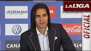 Falcao se despide entre lágrimas del Atlético de Madrid [upl. by Leumas282]