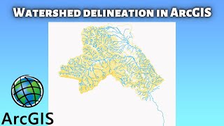 Watershed Delineation Using ArcGIS Pro  StepbyStep Tutorial [upl. by Ennairrek75]