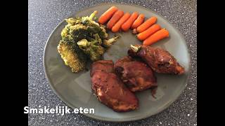 Honing knoflook kip uit de slowcooker [upl. by Fabriane]