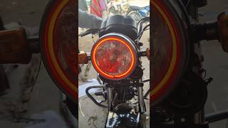 Neon LED light All bikes modified 😎🔥💯 shorts youtube modified neon [upl. by Nwahsud]