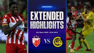 Crvena zvezda vs BodøGlimt Extended Highlights  UCL Qualifiers  Playoffs  CBS Sports Golazo [upl. by Eaton]