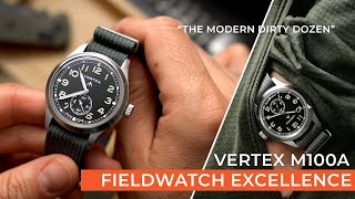 Reviewing the Vertex M100A  A perfect fieldwatch and the real modern dirty dozen [upl. by Templas]