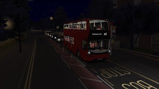 OMSI 2  London  Route 415 Tulse Hill  Bricklayers Arms [upl. by Ayalahs190]