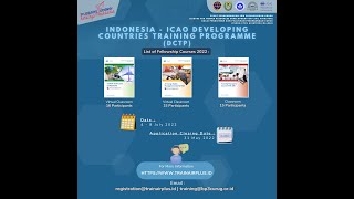 FELLOWSHIP TRAINING INDONESIA  ICAO DCTP 2022 [upl. by Richmound]