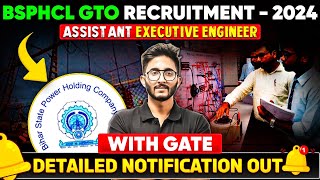 BSPHCL Recruitment 2024  Jobs for GATE Qualified Students  Complete Details [upl. by Masha]