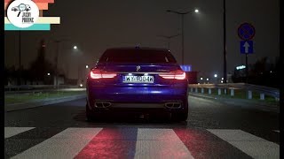 BMW M760Li 66 V12 610KM  Gangsterska noc  246 Jazdy Próbne [upl. by Akinajnat]