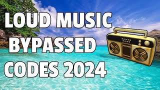 LOUD MUSIC BYPASSED Roblox Ids WORKING 2024 [upl. by Atoel]