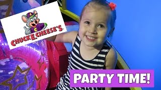 FUN BIRTHDAY PARTY AT CHUCK E CHEESE [upl. by Volpe]