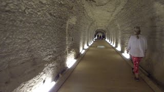 Thorough Exploration Of The Tunnels At The Serapeum At Saqqara In Egypt [upl. by Enobe415]