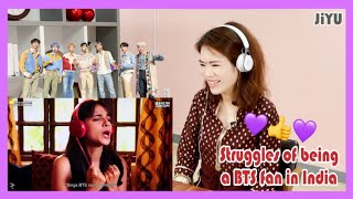 Korean REACTS tp FilterCopy  Struggles Of Being A BTS Fan In India  Ft Madhu Gudi [upl. by Pul]