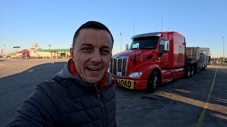 17 🇺🇸 Transport AGABARITIC 4125 1100 mile Kansas  Florida Sofer de camion in America [upl. by Eirahs]