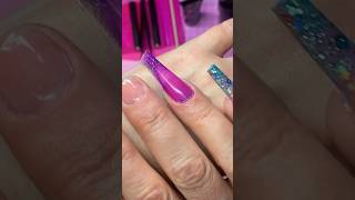 Russian Nails With Dual Forms amp PolyGel polygel nails nailart [upl. by Adahsar]