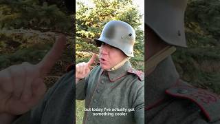 The WW1 German “Stirnpanzer” Armor ww1 history germany army helmet armor [upl. by Merceer]