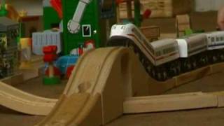 Brio Eisenbahn  mit dem ICE unterwegs Paul 4 Jahre [upl. by Mailliwnhoj]