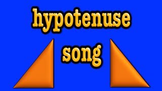 hypotenuse song right triangles pythagorean theoremgeometry [upl. by Orimlede]