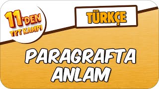 Paragrafta Anlam 📑  11den TYT KAMPI 2023 [upl. by Haikan]