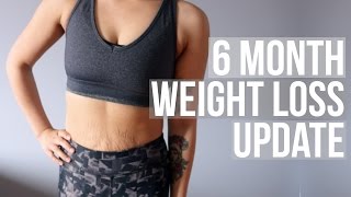 6 MONTH VEGAN amp WEIGHT LOSS UPDATE  50 POUND WEIGHT LOSS  BEFORE amp AFTER  seriously rooted vegan [upl. by Nimajeb]