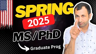 Spring 2025 Application Timeline for MS and PhD Applicants [upl. by Nuahsyt]