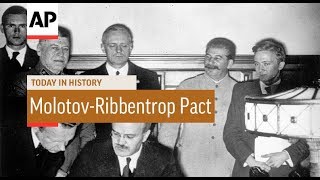 MolotovRibbentrop Pact  1939  Today In History  23 Aug 17 [upl. by Aprilette838]