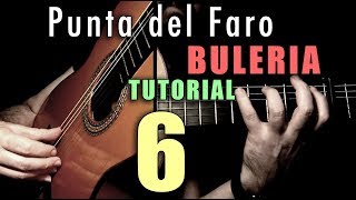 Arpeggio Exercise  25  Punta del Faro Buleria by Paco de Lucia [upl. by Abbe]