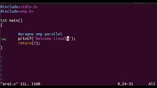 Parallel programming using OpenMP in C language [upl. by Ziza802]