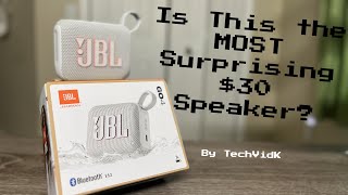 Is This the MOST Surprising 30 Speaker  JBL Go4 UnBoxing and Review [upl. by Monti]