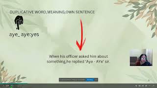 Class10th English Duplicative words unit 4  Grammar Saraswathi Tutor [upl. by Scarrow]