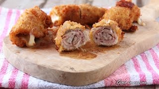 INVOLTINI DI MAIALE CON COTTO E FORMAGGIO [upl. by Trik]