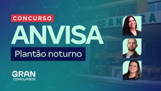 Concurso ANVISA Plantão noturno [upl. by Lauraine]