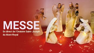 Messe de la Veille de Noël à lOratoire SaintJoseph du MontRoyal  24 décembre 2022 [upl. by Llertac317]