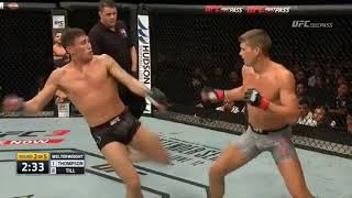 stephen thompson vs darren till highlights with music [upl. by Oirazan]