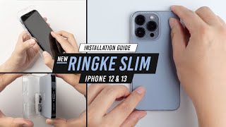 iPhone 12  iPhone 13 series  Ringke Slim case  Installation amp Removal Guide [upl. by Monetta]