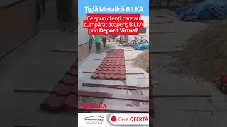 Tigla metalica Bilka  ce spun clientii [upl. by Rockafellow]