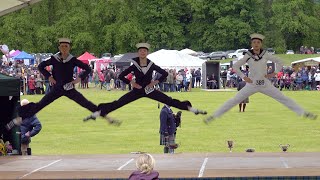 Sailors Hornpipe Highland Dance competition during 2022 Atholl Gathering Highland Games in Scotland [upl. by Ingold]