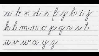 Spalding  Manuscript amp Cursive Capital Letters [upl. by Aire]