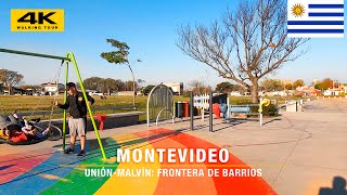 🇺🇾 Barrios UNIÓNMALVÍN  Montevideo  WALKING TOUR 2024  4K  Conoce Unión y Malvín Norte [upl. by Idnor]