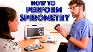 How To Perform Spirometry Examination For Accurate Lung Function Testing  Clinical Skills  Dr Gill [upl. by Ashla]