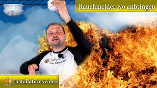 Rauchmelder  Wo müssen sie hängen amp Worauf muss ich beim Kauf achten [upl. by Petra]