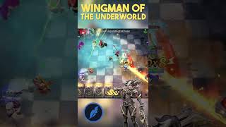 WINGMAN OF THE UNDERWORLD 😈🪶🔥 shorts autochess autochessmobile [upl. by Bartholomeus828]