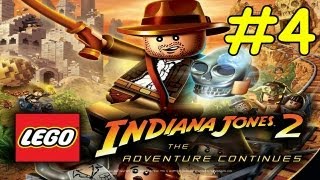 Lego Indiana Jones 2 Walkthrough Kingdom Of The Crystal Skull Part 1 Motorbike Mayhem [upl. by Aieken]