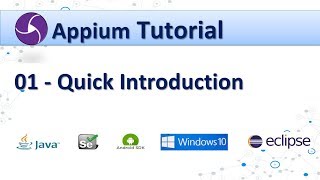 01  Appium Tutorial  Introduction and Architecture of Appium [upl. by Amehsat546]