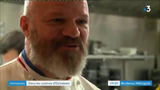 Dans les cuisines de Philippe Etchebest au 4e mur à Bordeaux [upl. by Elawalo]