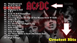 ACDC Greatest Hits Playlist  The Best [upl. by Vershen]