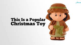 Fisher Price Little People Nativity Set Review [upl. by Curhan]