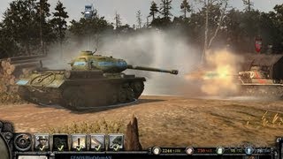 Company of Heroes 2  The Reddest Army Gameplay [upl. by Taka267]